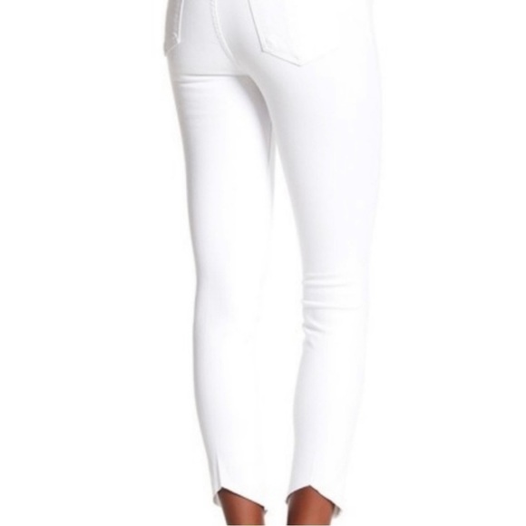 NWT $225 Rag & Bone High Rise Ankle Skinny Jeans White 25 - Picture 4 of 14